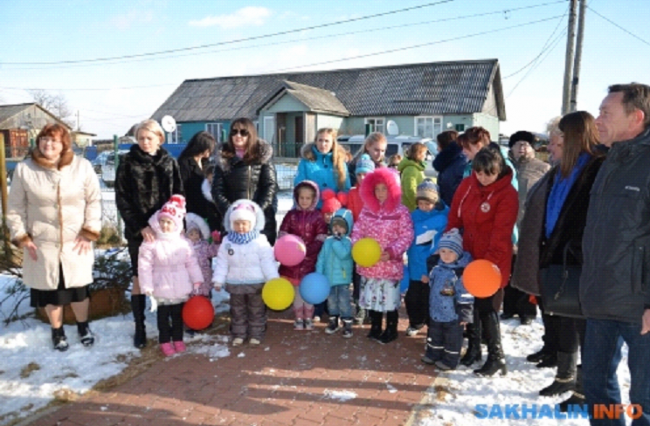 В селе Дубовом на Кунашире открылась группа ухода и присмотра за детьми